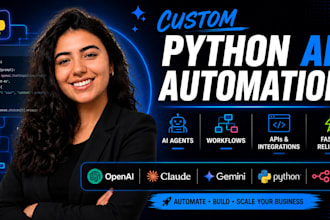 build custom python ai automation for business