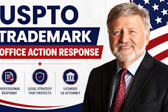 file a uspto trademark office action response as a US attorney