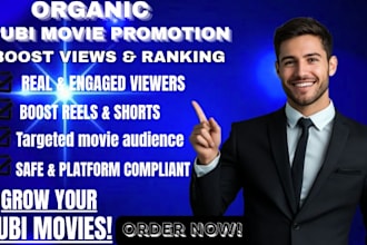 do viral tubi promotion, incease tubi movie viewers and ranking