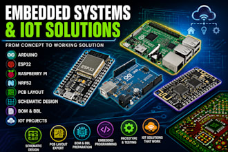 do arduino, esp32, raspberry pi, pcb layout, nrf52, ble, iot project, schematic