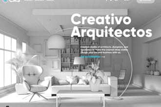 design interactive 3d website, landing page, webflow business website