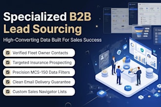 do b2b lead generation for commercial trucking insurance