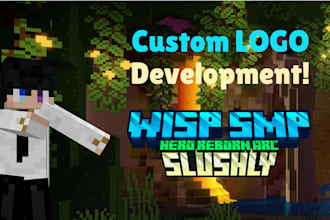 make you a custom minecraft smp logo
