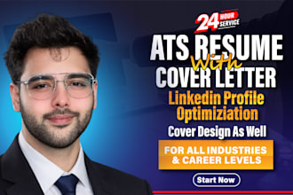 write executive resume, cover letter, and linkedin profile optimization