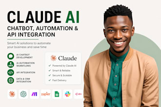 build claude ai chatbot, claude ai automation and API integration
