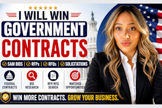 win government contracts sam gov bids rfps rfqs writing and proposal leads