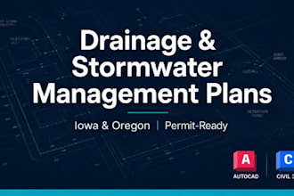 design drainage, erosion and stormwater management plan for iowa and oregon