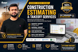 do construction quantity takeoff