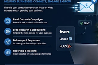 execute your b2b cold email outreach and lead sourcing campaigns