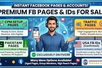 provide facebook pages cm setup