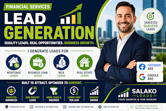 generate mortgage, businesss loan, mca, and real estate lead with website design
