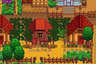 do topdown pixel art tileset character sprites sheet pixel art animation rpg