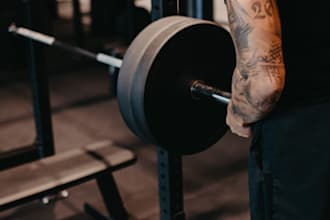 help with losing weight, training plan for a week and nutrition tips