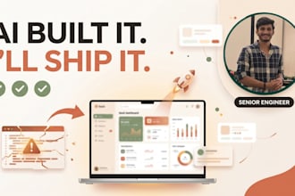 fix and deploy your vibe coded lovable, bolt or cursor app