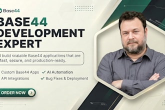 base44 expert  base44 app development  base44 bug fixing base44 web app