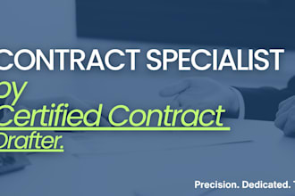 do custom contract for you