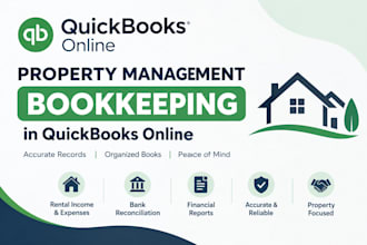 do property management bookkeeping in quickbooks online