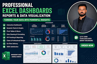 create interactive excel dashboards