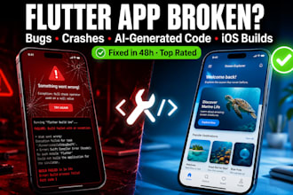 fix bugs, errors and crashes in your flutter app fast