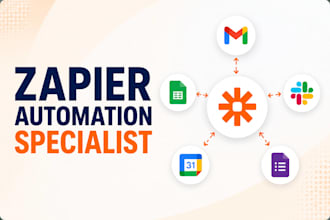 build zapier automation to save time, automate your business