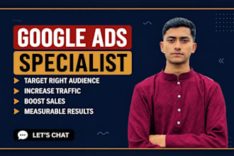 setup and manage google ads adwords ppc campaign as manager