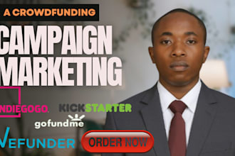 promote your crowdfunding campaign for kickstarter indiegogo