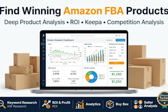 find winning amazon fba products with deep analysis