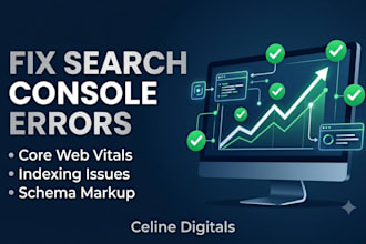 fix google search console errors and core web vitals issues
