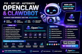 fix openclaw clawdbot set up, automate your business with open claw, clawdbot