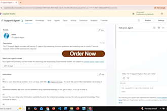 build microsoft copilot studio ai chatbot and power automate workflows