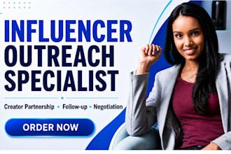 do tiktok influencer research, outreach and creator partnerships for brands