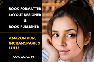do book editing and formatting, amazon KDP ebook formatting