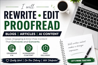 rewrite and edit your blog and article content
