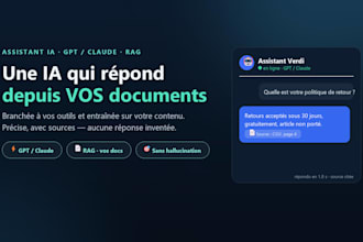 integrate gpt or claude ai into your tools or build a custom rag assistant