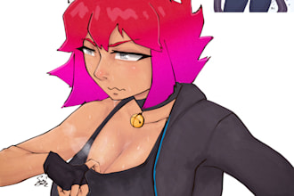 draw custom tactical military or stylized character art