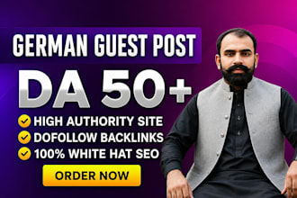 publish german guest post with dofollow backlinks on high authority german blogs
