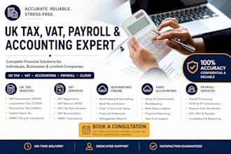 provide professional UK tax preparation and hmrc filing