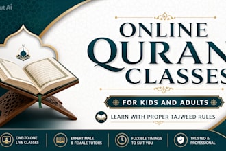 be your online quran teacher and quran tutor with tajweed