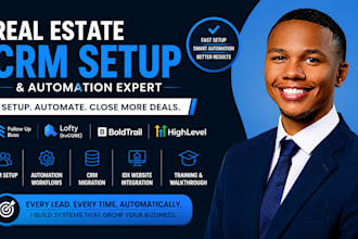 set up follow up boss lofty podio crm kvcore boldtrail crm automations idx mls