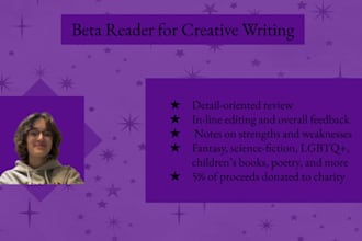 provide honest, constructive feedback on your writing
