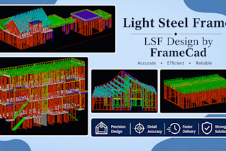 design light steel framing structures in framecad
