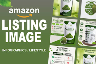 amazon listing images, listing picture, infographics design