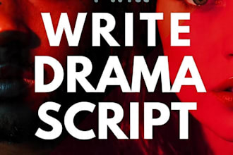 write viral tiktok and youtube drama script