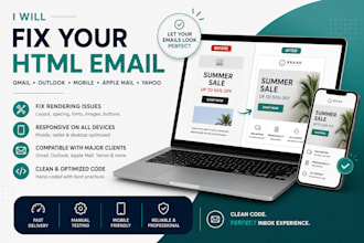 fix your HTML email for gmail and outlook