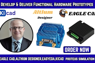 make hardware prototyping, schematic, pcb board designing, arduino, esp32, stm32