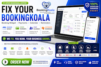 setup fix bookingkoala booking widget stripe staff calendar sync issues expert