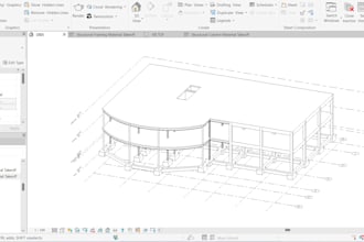 create a structural model in autodesk revit