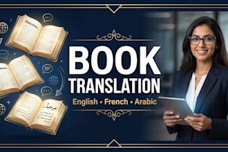 professionally translate and localize books in english russia german and arabic