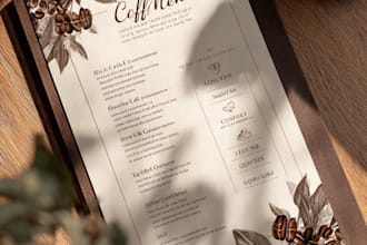 dodesign luxury restaurant menu card and food menu