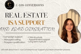 discuss real estate lead generation and appointment support